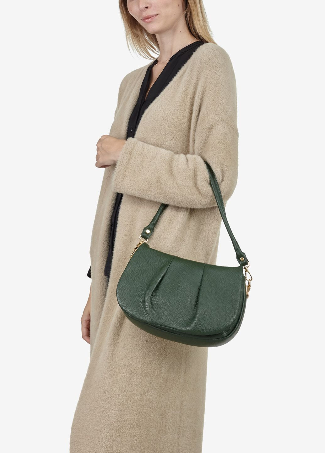 Сумка жіноча шкіряна крос-боді середня Сrossbody Regina Notte (303974374)