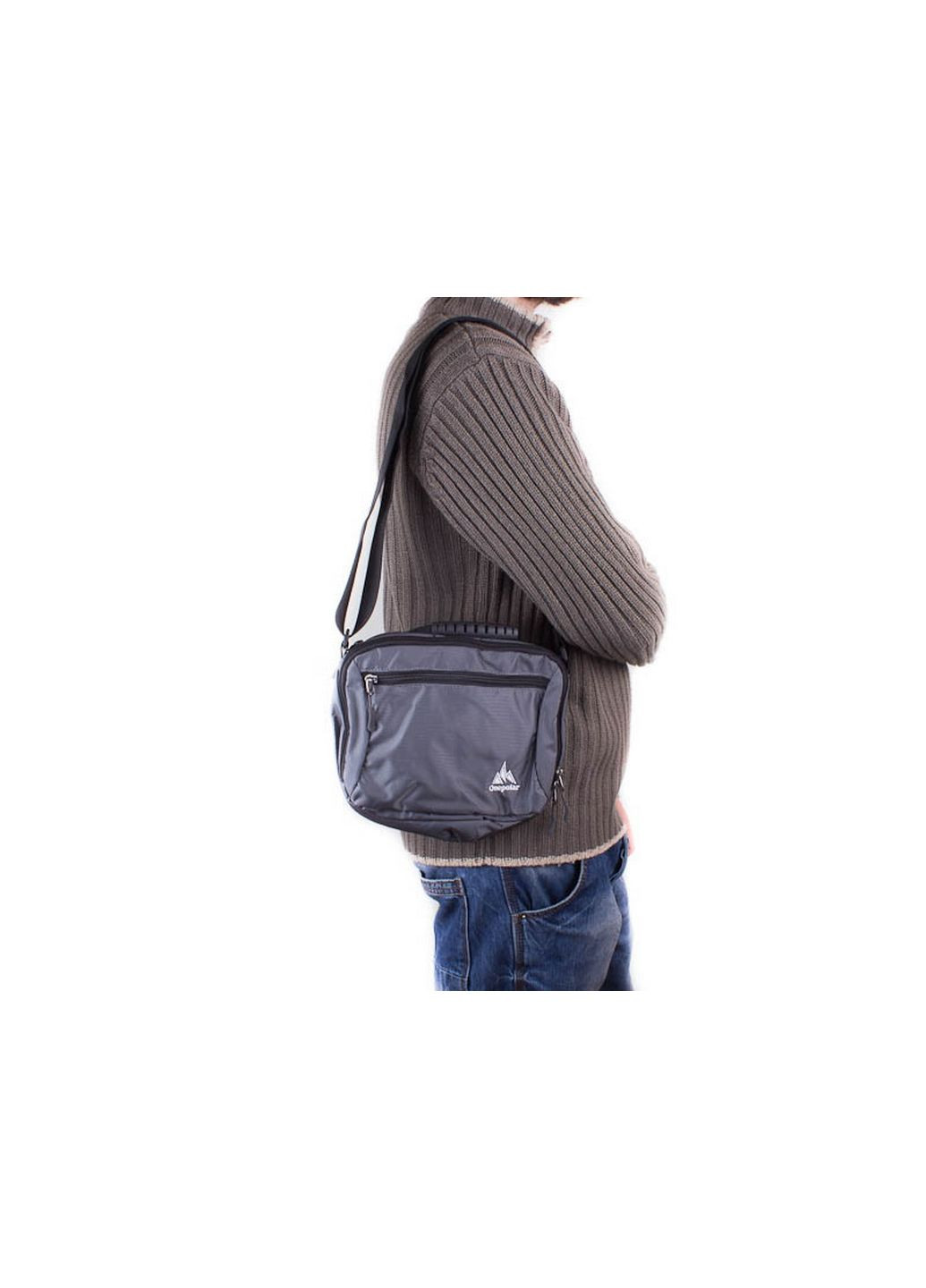 Мужская сумка через плечо 24х17х7см Onepolar (288046616)