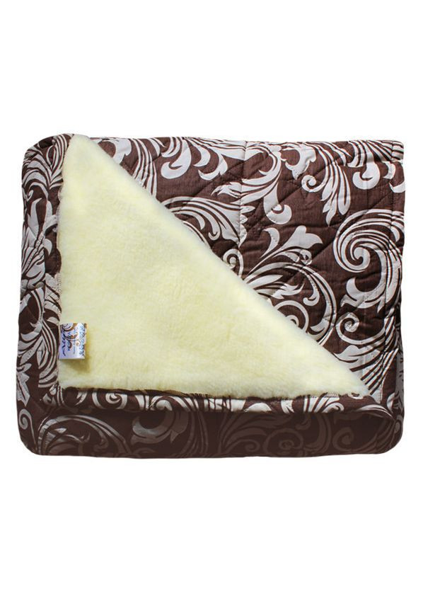 Ковдра відкрита овеча вовна (Полікоттон) Двоспальне Євро 200х220 51150 Moda (365964760)