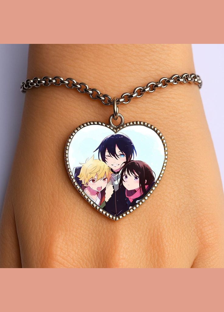 Браслет Аніме Безхатній Бог #007 (серце) No Brand (329331075)