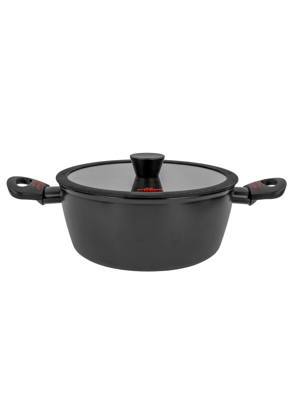 Кастрюля с крышкой CHEF COLLECTION 24 см 3,8 л с антипригарным покрытием Vitrinor (322578719)