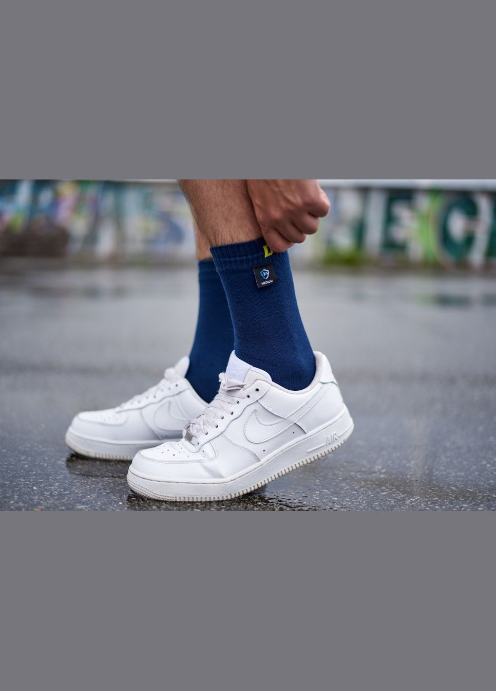 Шкарпетки водонепроникні Ultra Thin Crew NL, p-p, сині DexShell (353501994)