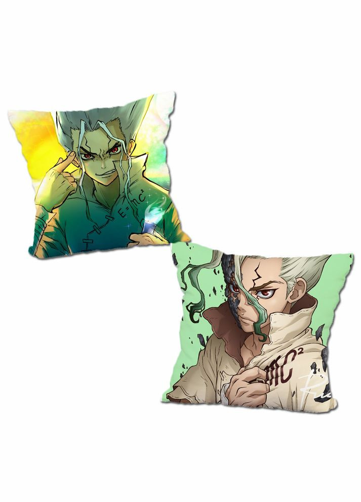 Подушка аниме Сенку Доктор Стоун двухсторонняя см (p0453) No Brand (327004507)