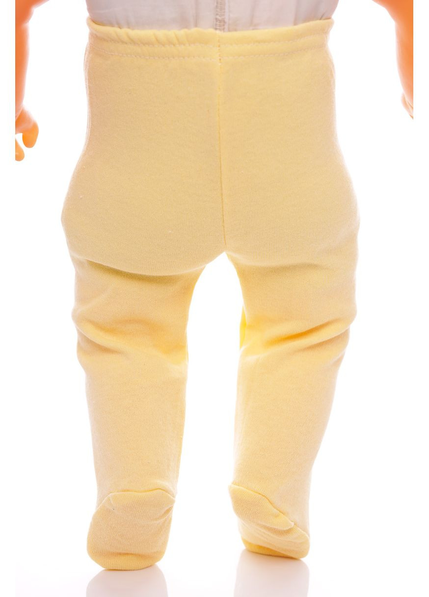 Желтый комплект для новорожденного в коробке бант трикотажный желтый см (40208) BABYKROHA