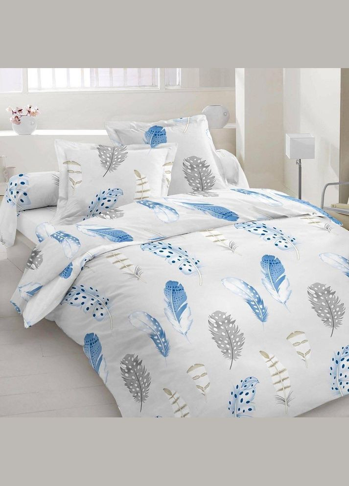 Двуспальный комплект постельного белья 100% Хлопок180х220 см Bl2-1007 Vital-Textile (308204336)