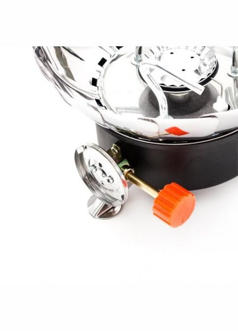 Пальник газовий туристичний із захистом від вітру GS-0011 Intertool (335834765)