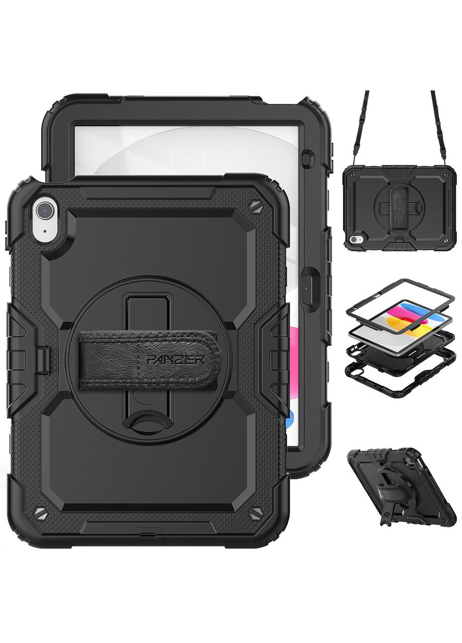 Чехол Panzer для iPad 11 2025 (A16) / 10.9 2024 / 2022 Black (ARM82525) PTR ArmorStandart (327883522)