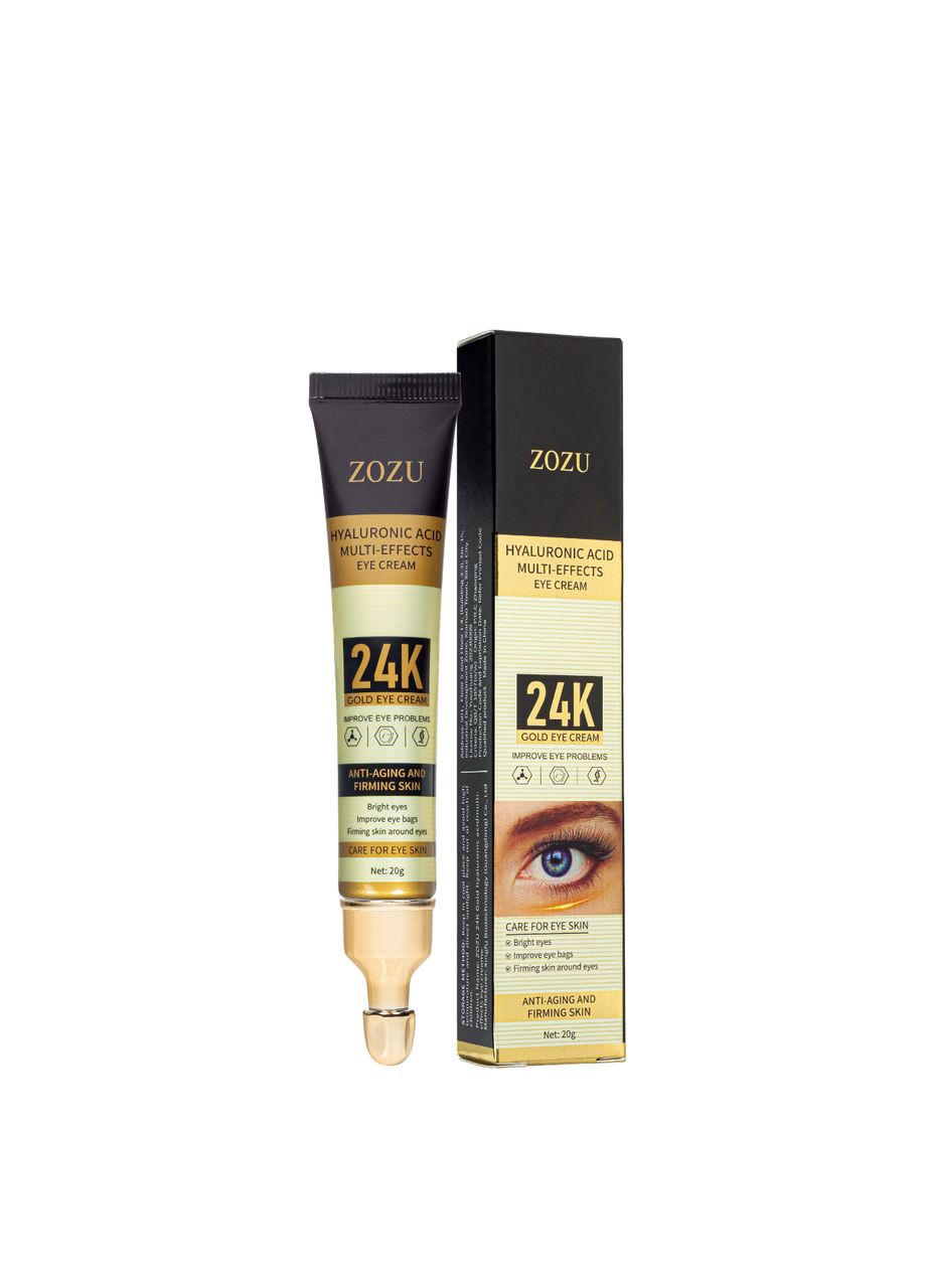 Антивозрастной крем для кожи вокруг глаз Zozu 24 К Gold Eye Cream с коллоидным золотом 20 г Zozu51346 SADOER (367987311)