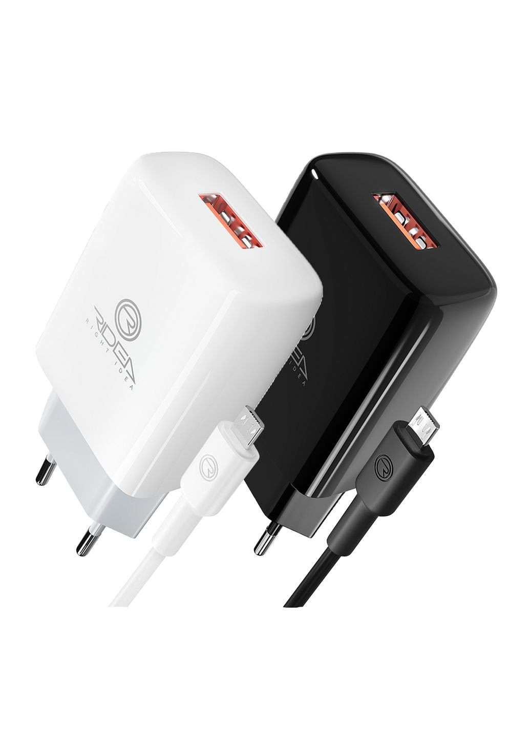 Мережевий Зарядний Пристрій RW-11111 Element Micro 2.1 A Ridea (337993912)