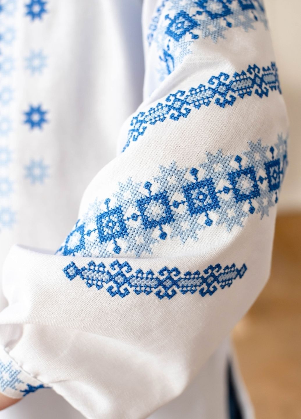 Белая рубашка Vyshyvanka узор украинская символика (331022715)