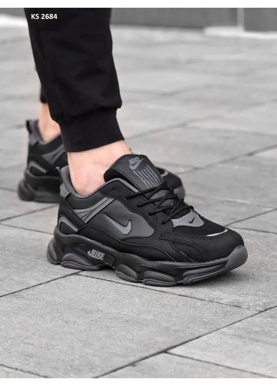 Черные летние кроссовки nike air total black найк аир макс тн плюс No Brand