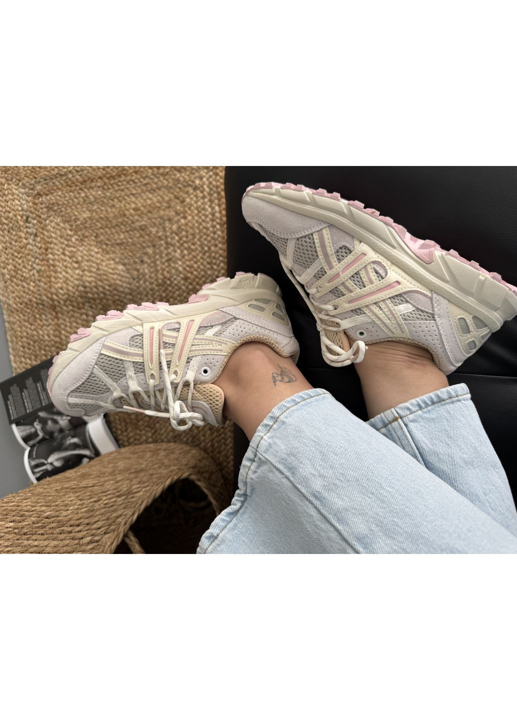 Кроссовки женские Asics Gel-Sonoma 15-50 Beige Pink | Асикс Гель-Сонома 15-50 бежевые No Brand бежевые демисезоны (370709422)