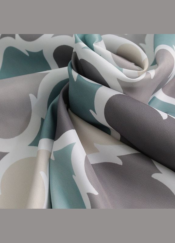 Тканинна шторка для ванної та душу Patterns 180x200 см No Brand (335029597)