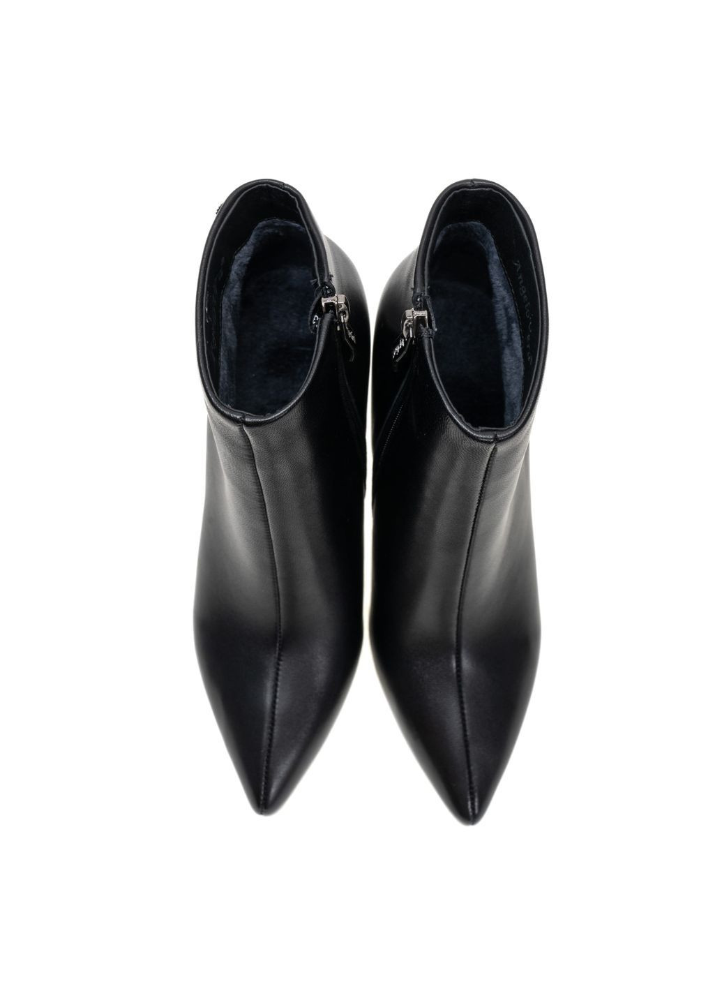 Черные демисезонная ботильоны 01478 черные ANGELOVERA