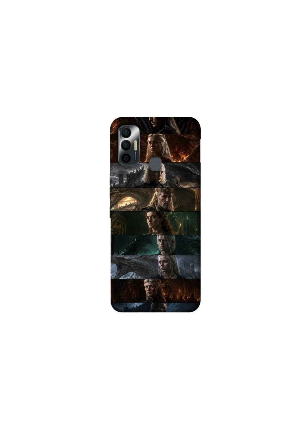 Чохол на TECNO Spark 7 House of the Dragon Frontalka (395807165)