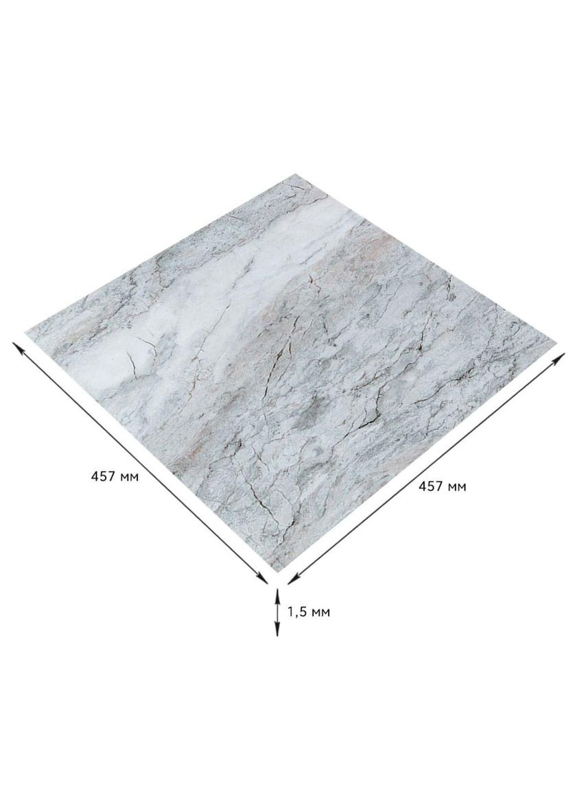 Самоклеюча LVT плитка 457х457х1.5мм (D) SW-00002465 Sticker Wall (361161280)