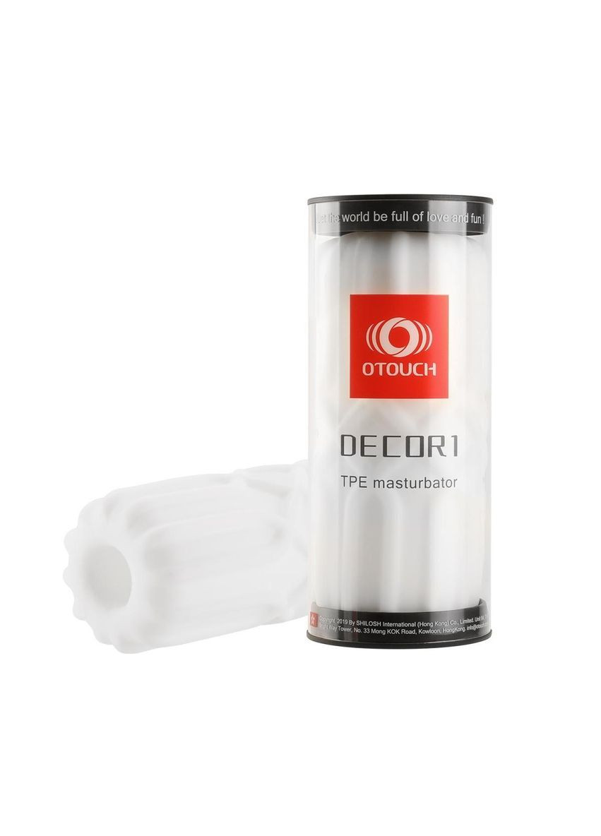 Мастурбатор DECOR 1-C, ефект всмоктування, спіральні хвилі Otouch (303888994)