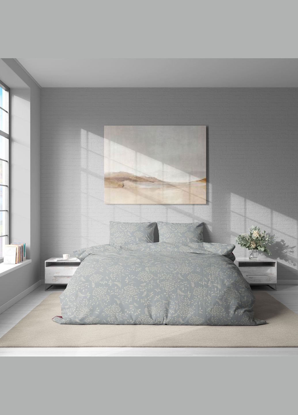 Комплект постільної білизни Євро мікрофібра P-0200/2 Lelit (325403648)