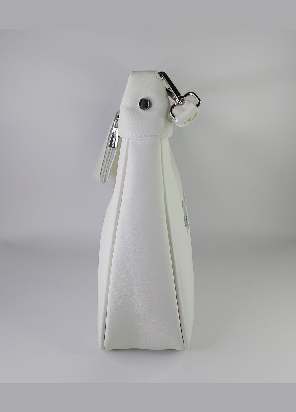 Сумка женская багет с коротким и длинным ремешком на два отделения белая Karlos Marconi (339079325)