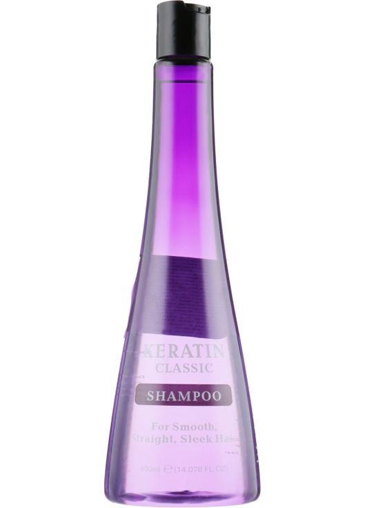 Кератиновий шампунь для вирівнювання волосся Keratin Classic Shampoo 400ml (673603-154667) Xpel Marketing Ltd (368652062)