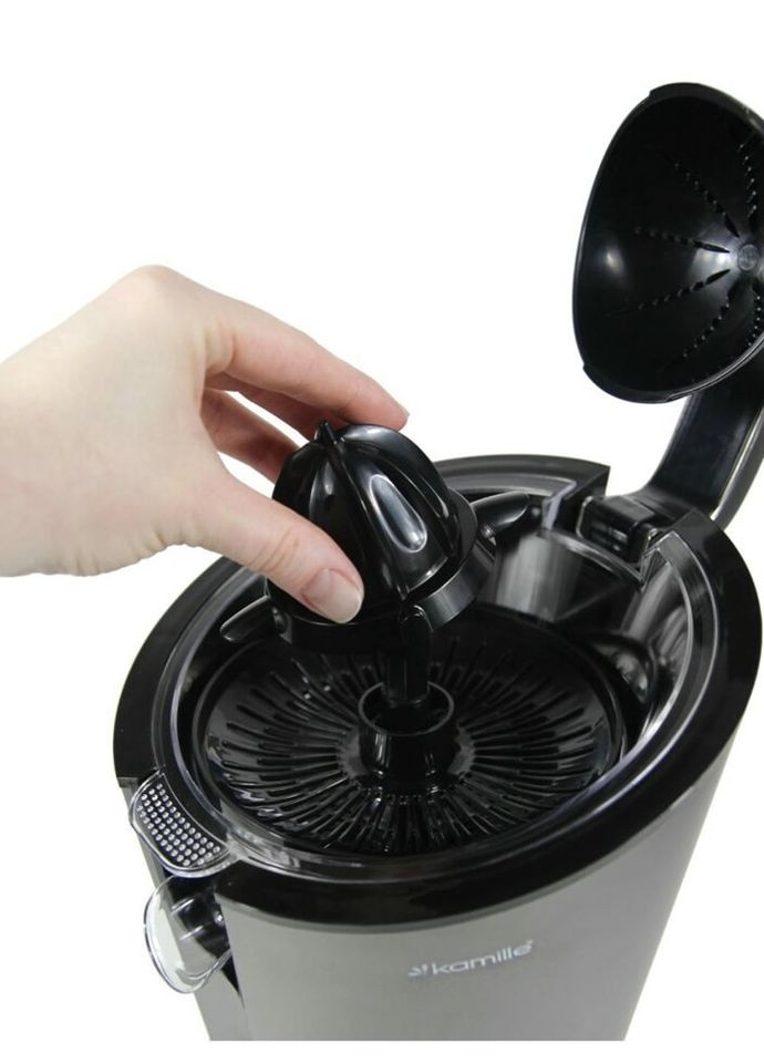 Соковыжималка для цитрусовых KM-6739 300 Вт серая Kamille (328390487)