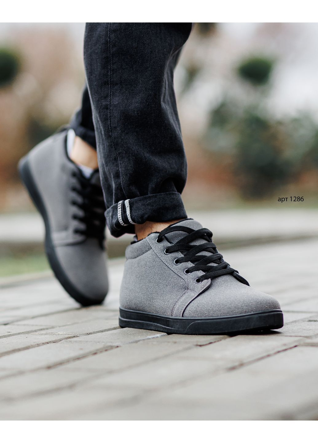 Зимові черевики-кеди Classic Grey Stilli (369720318)