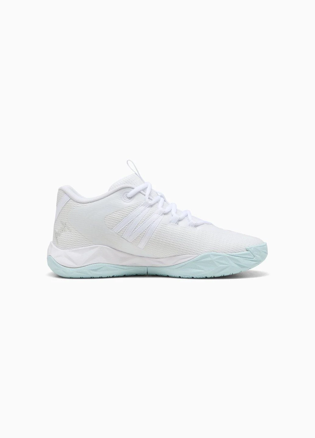 Білі всесезонні кросівки dagger 2 mid basketball shoes unisex Puma