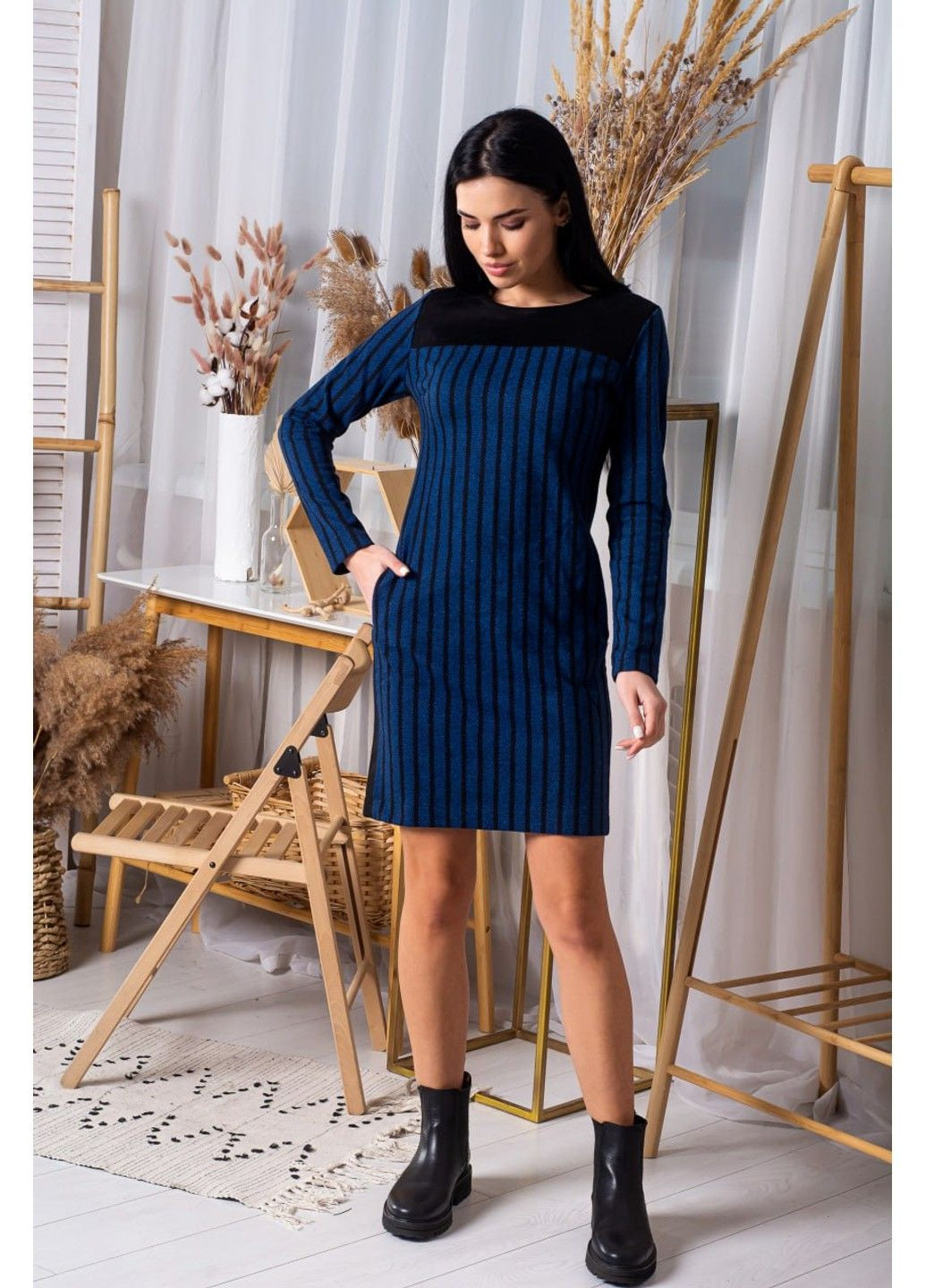 Синя сукня 200543 DIA COSA