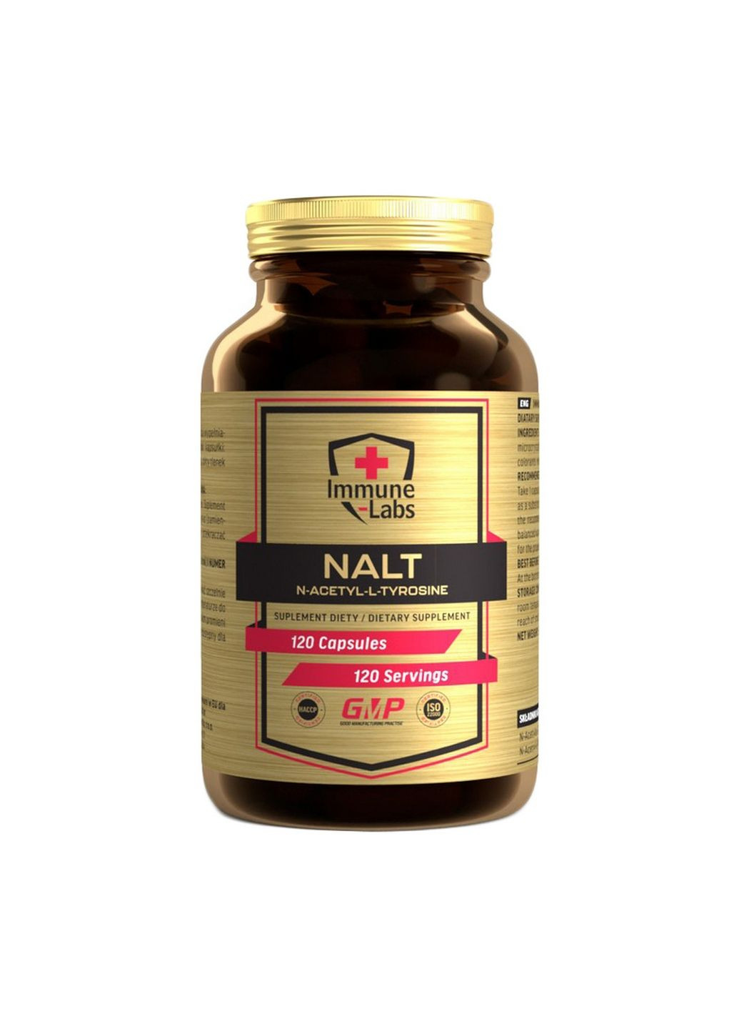 Амінокислота NALT 350 mg, 120 капсул Immune Labs (293421497)