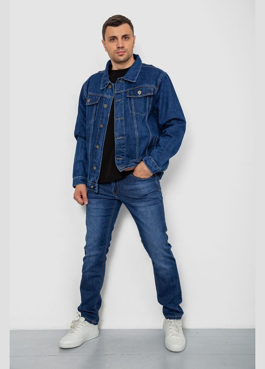 Синя демісезонна куртка чоловіча джинсова,, Ager