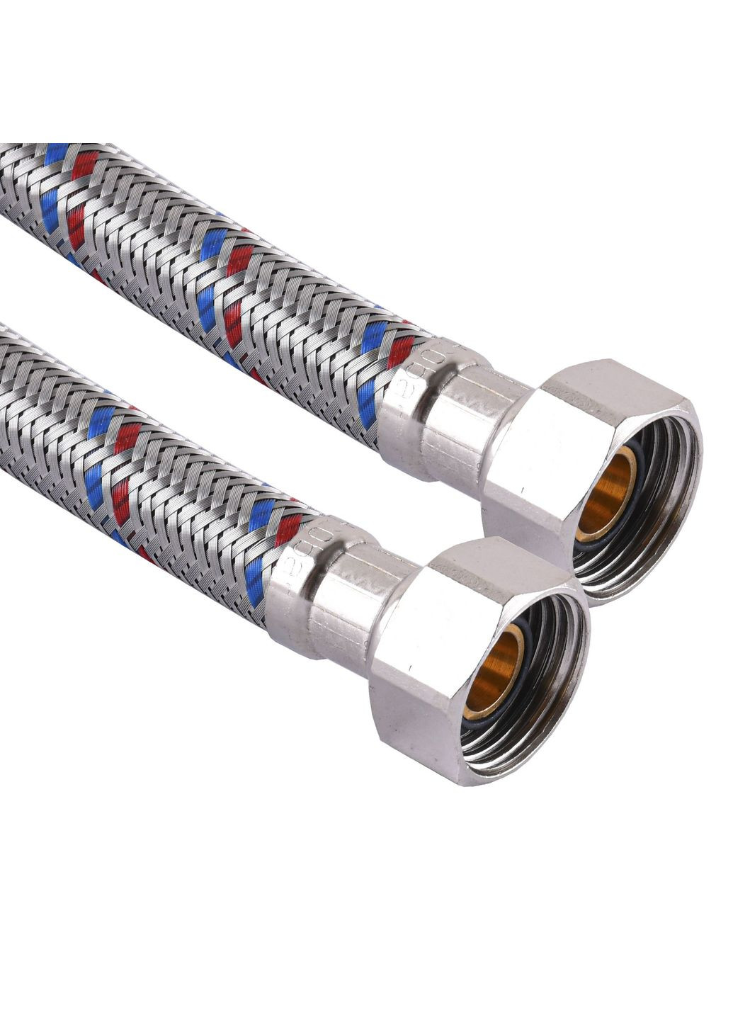 Шланг нержавіюча сталь 1/2″х1/2″ ВВ 0,8м HS30 Solomon (335426109)