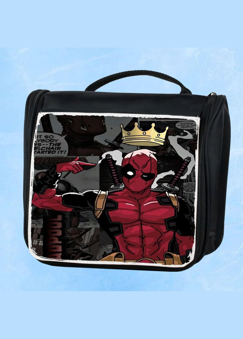 Дорожная сумка - органайзер для косметики несессер Art #161 Черная No Brand (318677072)