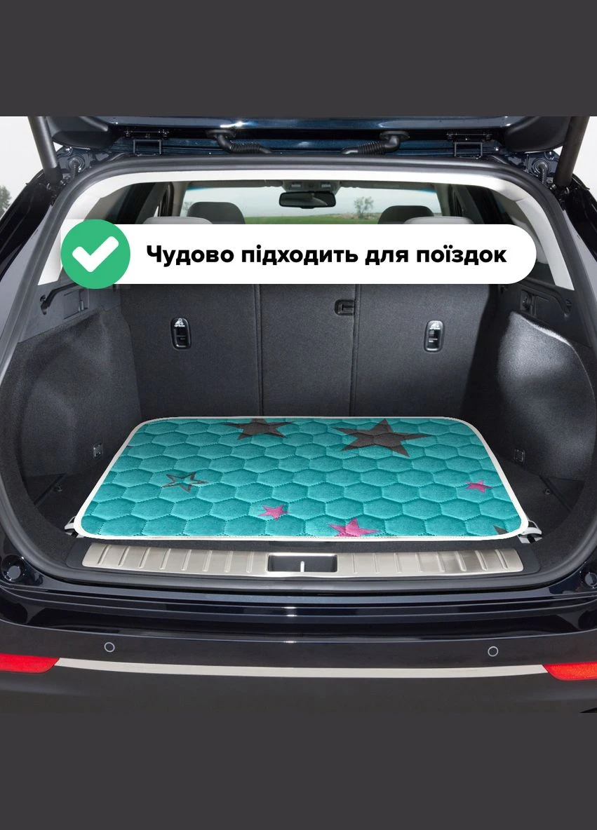 Багаторазова пелюшка для собак арт. 38, розмір 50х70 см AquaStop (335385614)