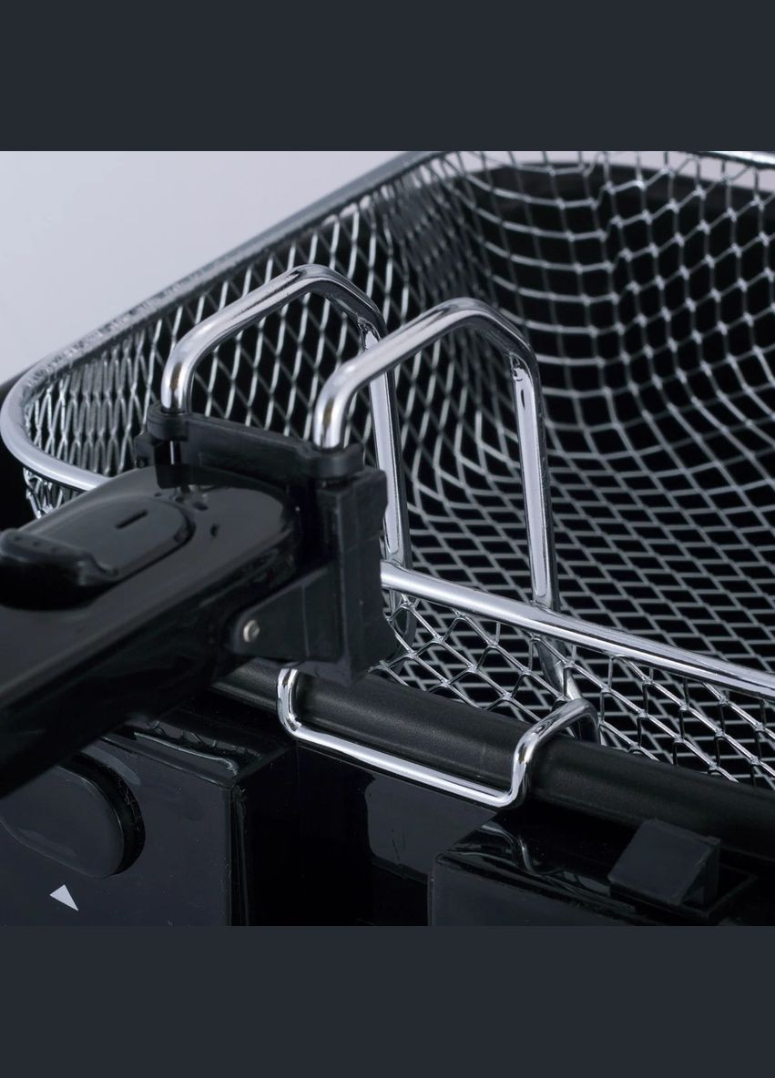 Фритюрниця электрическая KM-6810 1800 Вт 2.5 л Kamille (364790513)