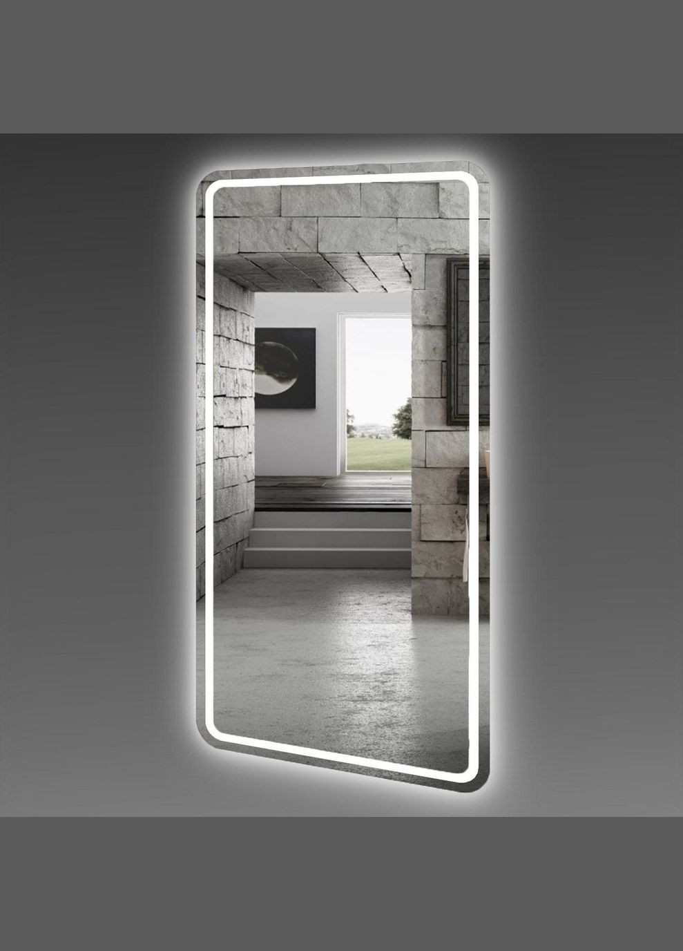 Дзеркало Fossa з LED-підсвічуванням (70 х 150) ХАСТ (315703321)