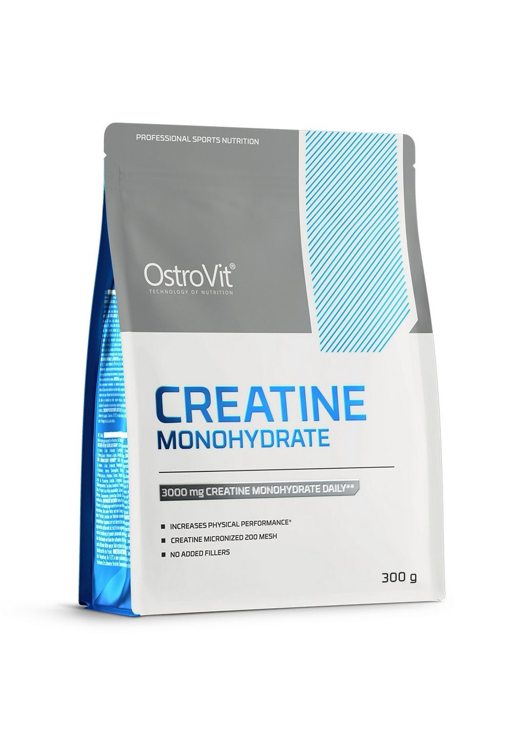 Креатин Creatine Monohydrate, 300 г Зелене яблуко Ostrovit (293482195)