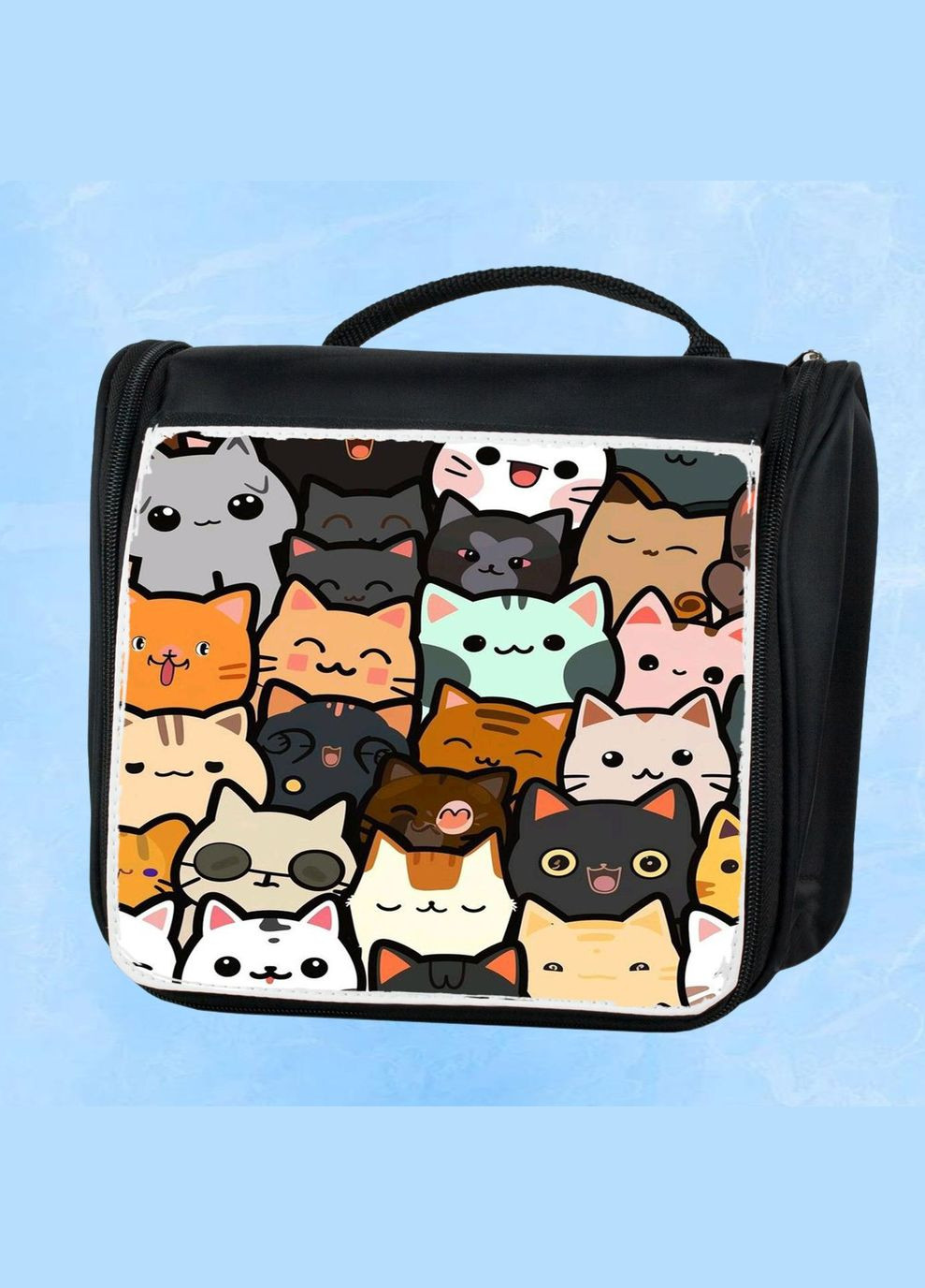 Дорожная сумка - органайзер для косметики несессер Child #014 Черная No Brand (318677030)