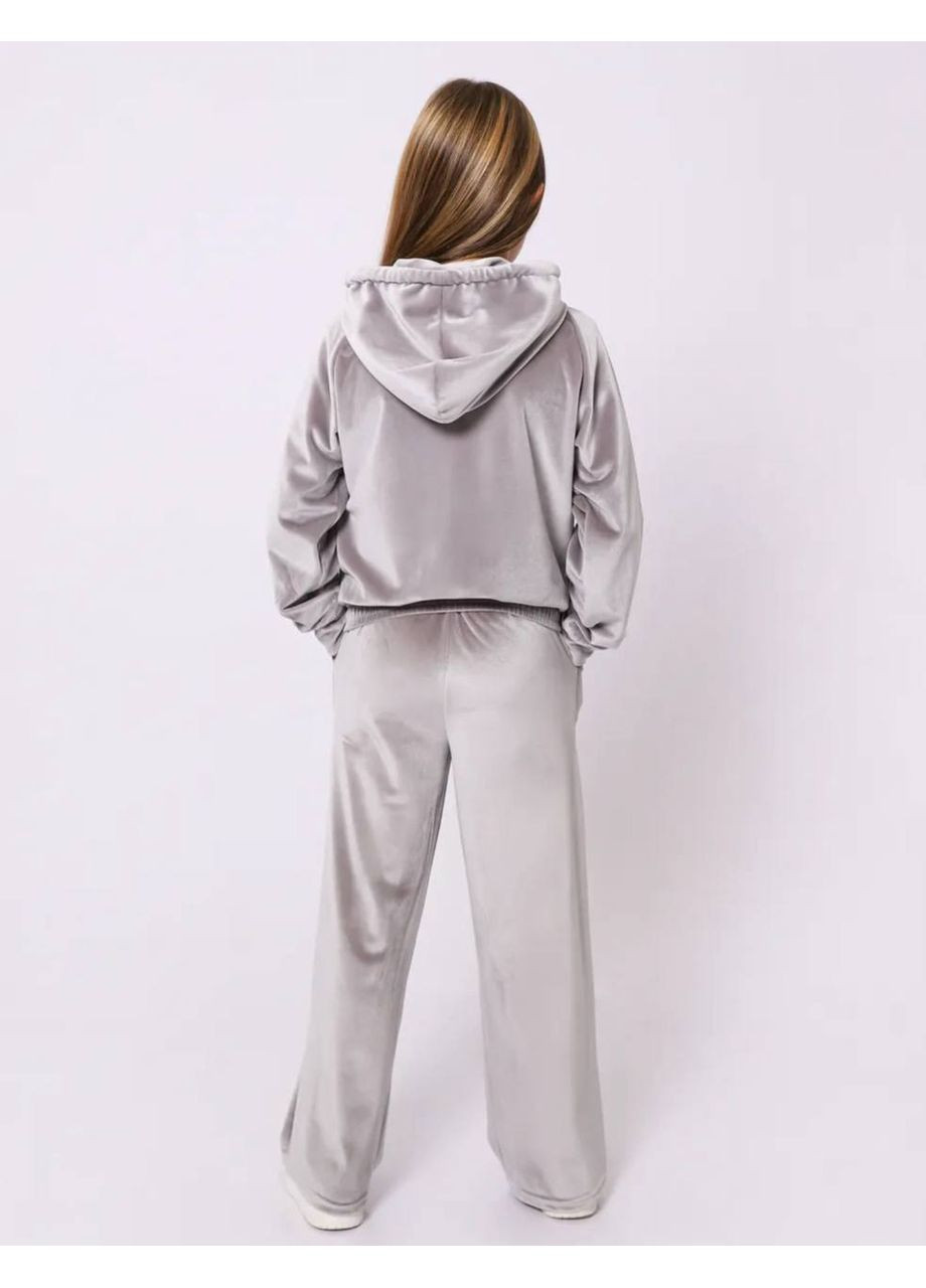 Детский велюровый костюм на молнии «Няшка» — ЗАМЕРЫ В ОПИСАНИИ DK/DL Мода без кордонів (370366615)