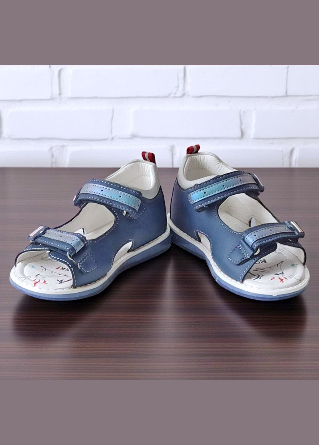 Ортопедичні босоніжки відкриті сандалії на липучках для хлопчика Клібі Clibee (336147436)