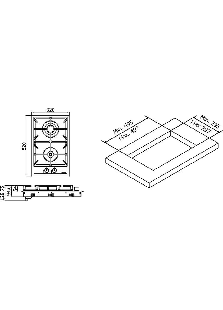 Варильна поверхня NEO 30 BG CF ELEYUS (334257268)