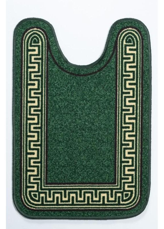 Коврик в туалет Taba 223-1D 57х80 см темно-зелений No Brand (364969206)