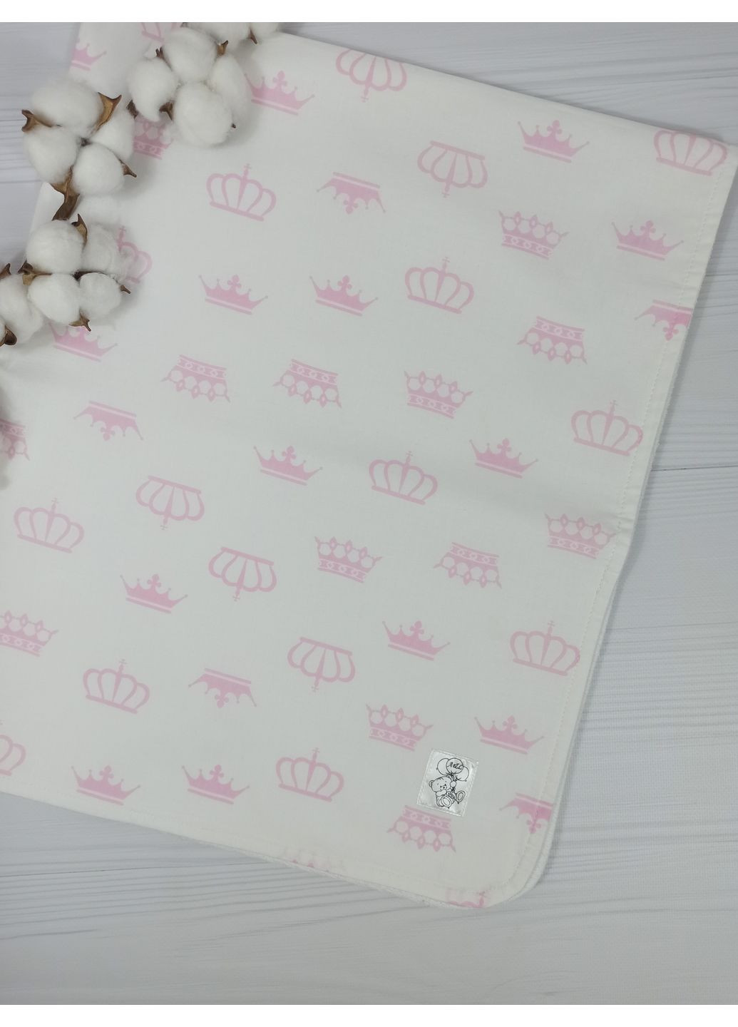 Набор детских пеленок A.L.Babybox Веточки с муслином Белый No Brand (362190789)