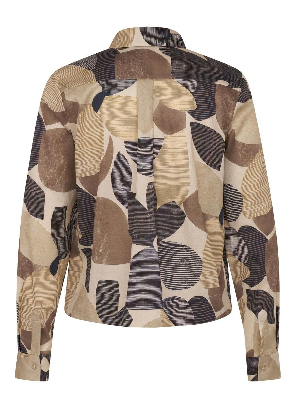 Коричнева жіноча блуза коричнева на запах Bugatti