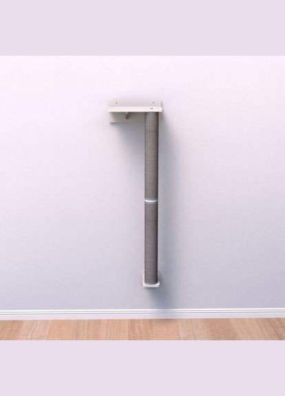 Дряпка для котів з настінним кріпленням дерево/сизаль білий/сірий, 35*25*130 см (*) Trixie (322591466)