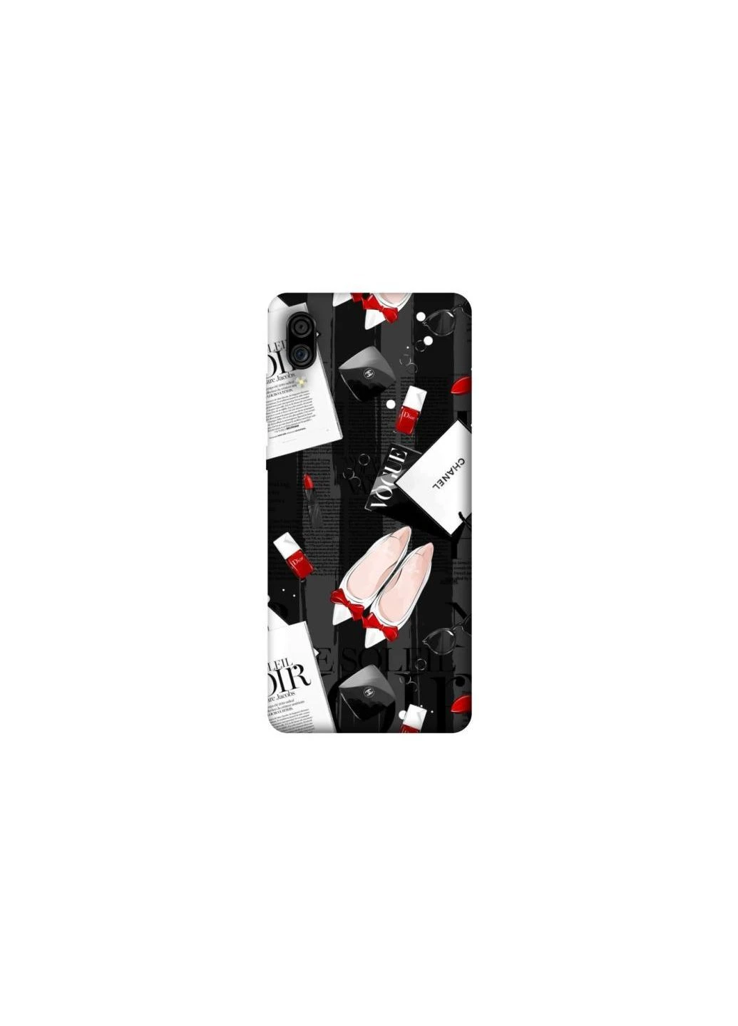 Чехол на ZTE Blade A5 (2020) Fashion collage ver.4 Frontalka (382289084)