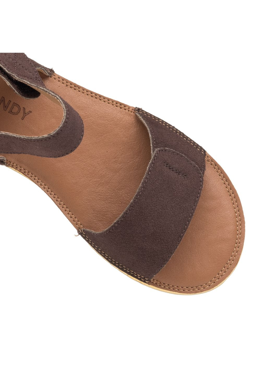 Темно-коричневые босоножки (1568л) Lola Andy