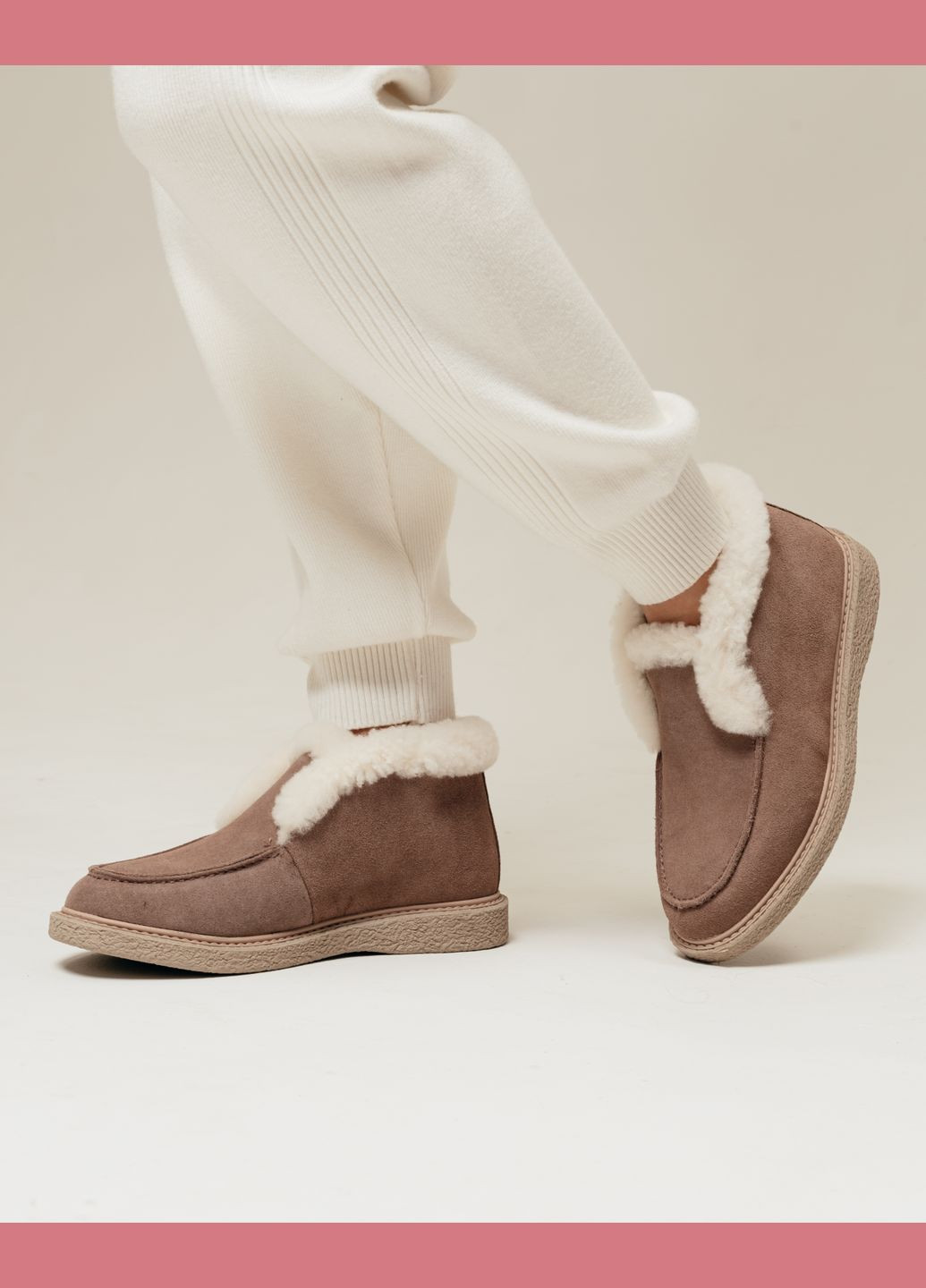 Черевики з хутром замша вовна Suny Liana (305822741)