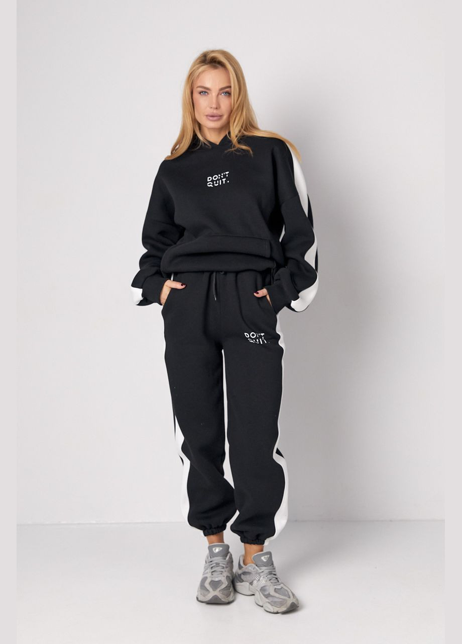 Теплый спортивный костюм с надписью Don't quit No Brand (311505071)