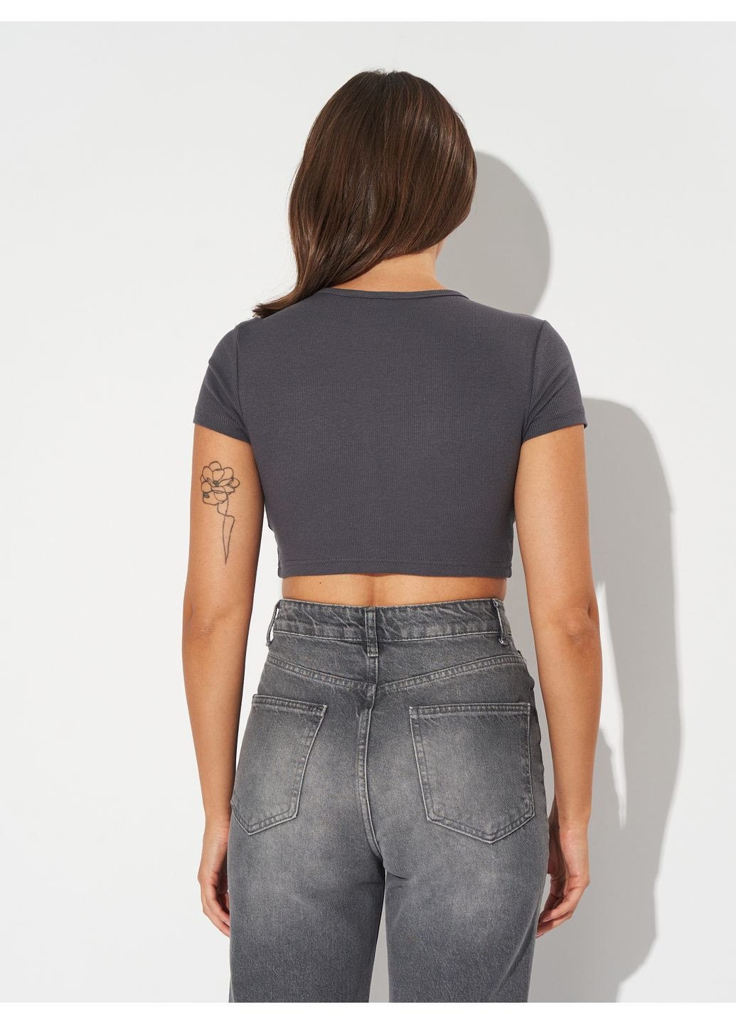 Кроп топ у рубчик H&M (360818677)