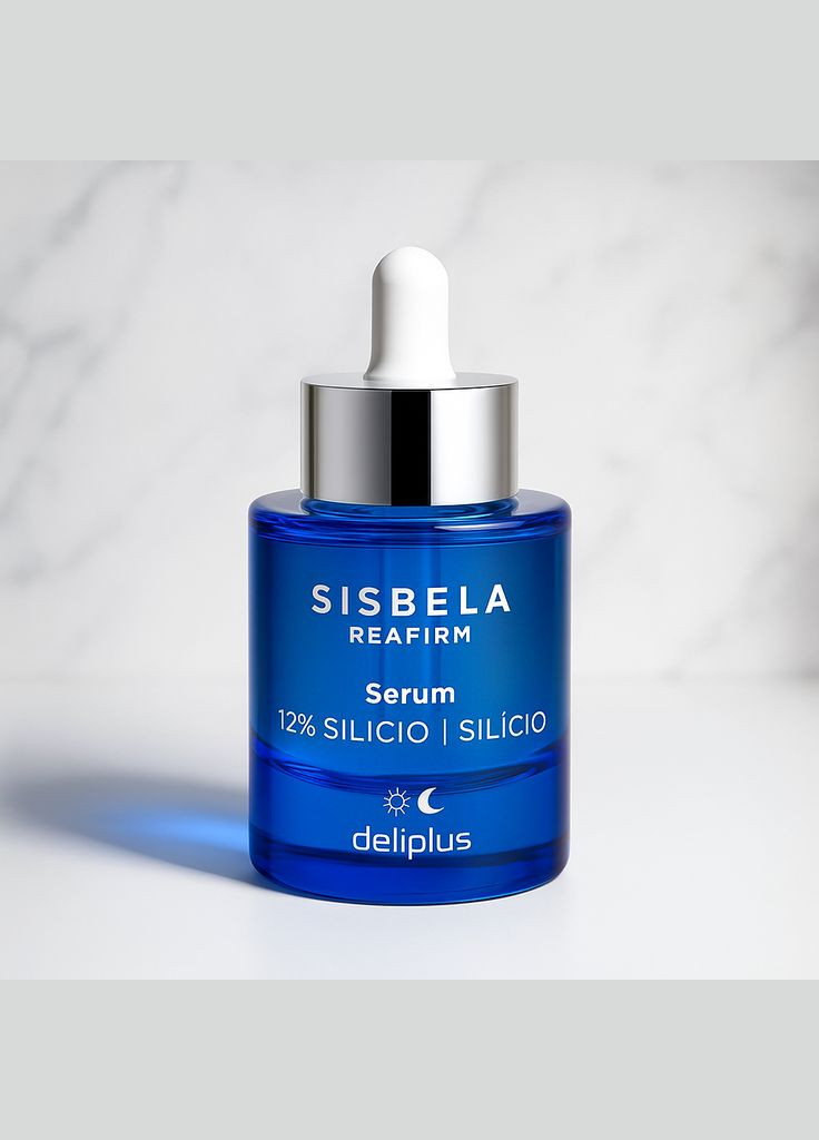 Ультраконцентрированная сыворотка с 12 % органического кремния и коллагеном silicio Sisbela Reafirm 30 мл Deliplus (336189981)